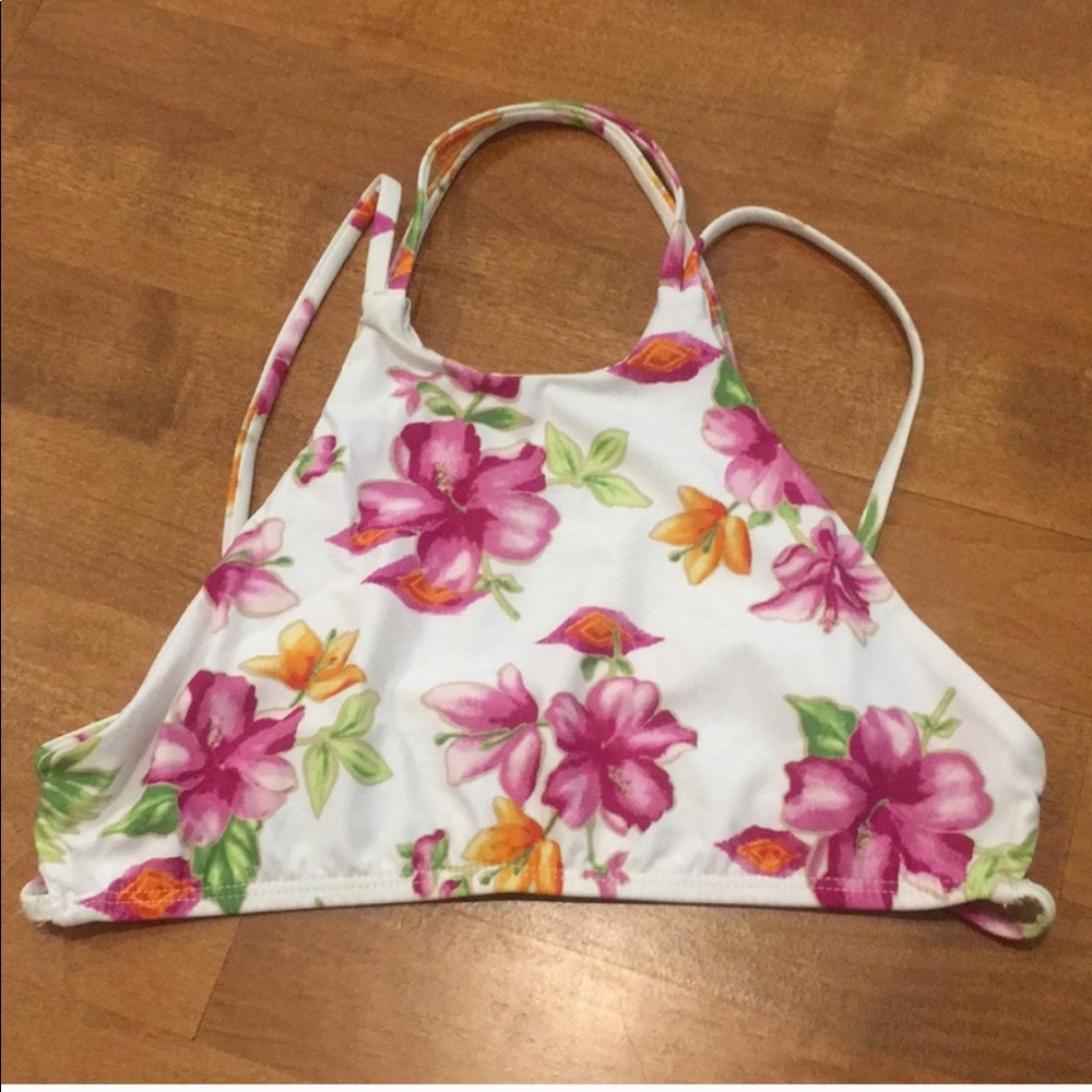 Frankie’s Bikinis Marley Top in Tropical XS